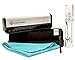 Vinyl Record Cleaning Brush Kit - 2 Premium Brushes (Velvet and Carbon Fiber) Bonus Cleaning Solution Anti-Static Microfiber Cloth and Stylus Cleaner. Our Best LP Care Set for Your Album Collection