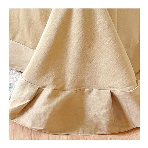 Housse de couette haut de gamme en pur coton lavé durable 4pcs
