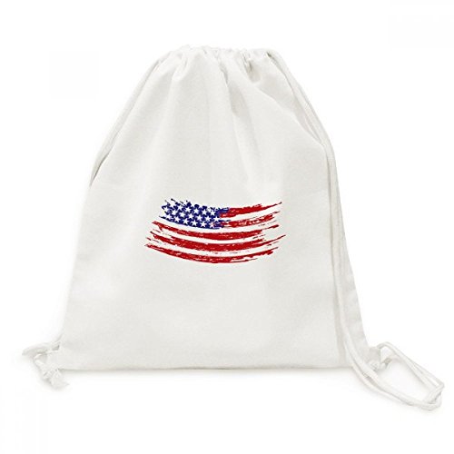 Sac à dos en toile drapeau pays finitions soignées pour voyage