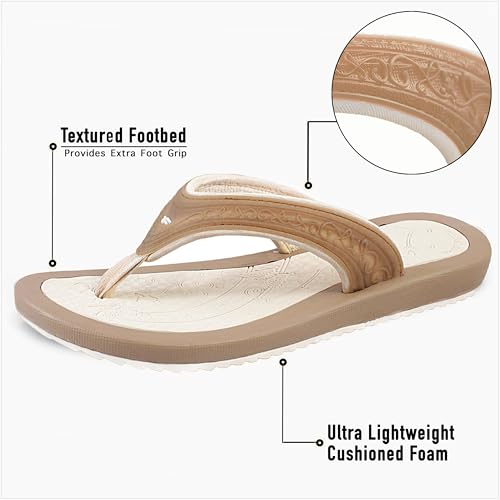 Gold Pigeon Breeze Ultra Light Women Flip Flops3