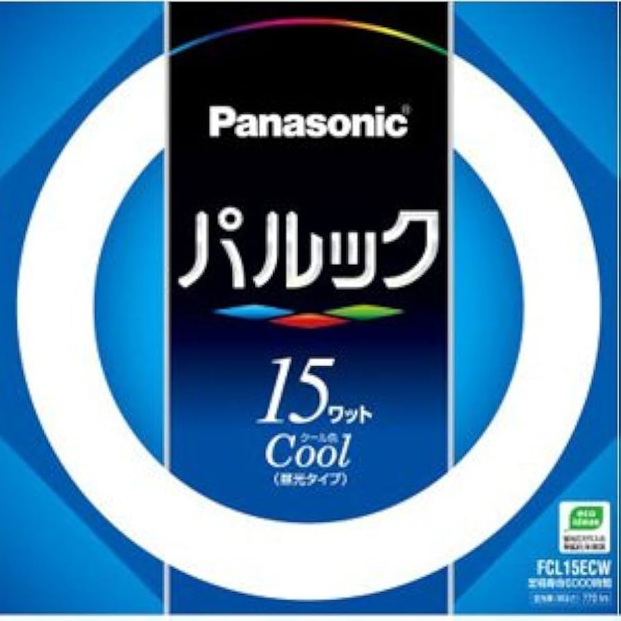 Panasonic パルック蛍光灯 15Wクールホワイト 【5本セット