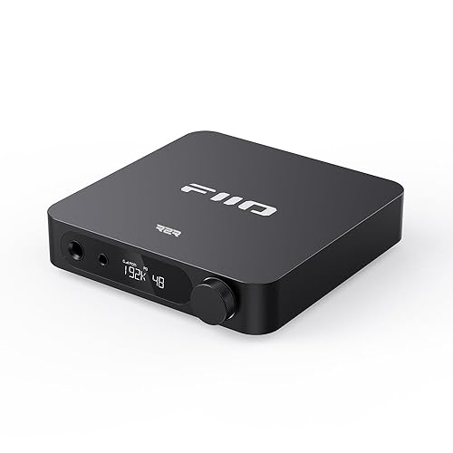 FIIO K11 Compact Desktop R2R Architecture DAC and Headphone Amplifier (Black)