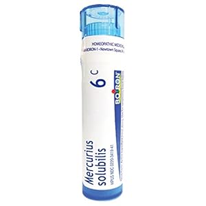 Boiron Mercurius Solubilis 6C (Pack of 5), Homeopathic Medicine for Sore Throat