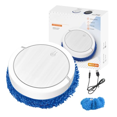 Robot de limpieza, Robot limpiador de pisos, Máquina barredora y fregona eléctrica multiusos, Limpiador inteligente silencioso, húmedo y seco, para balcón, cocina, dormitorio, sala de estudio, sala de