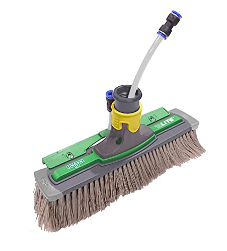 Brosse complète UNGER NLITE avec tête pivotante à 180 degrés et protection contre les chocs