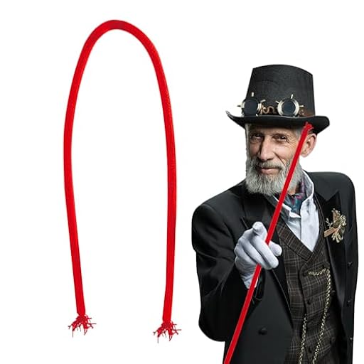 truco de cuerda, cuerda mágica | Cuerda de primer plano de escenario de comedia flexible,Accesorio mágico, cuerda divertida, trucos de magia para actuaciones en escenario, fiesta anual, espectáculos d | Ya disponible en tu tienda friki favorita! En mundofriki.es!