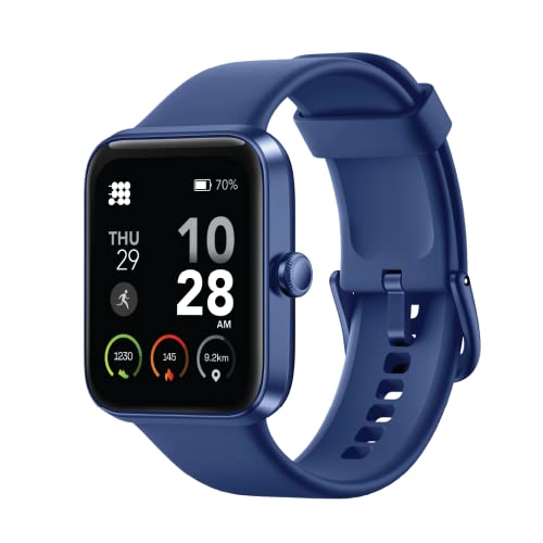 Cubitt CT2S Series 3 Smart Watch 1.69" Touch Screen, Fitness Tracker, with Heart Rate, Blood Oxygen, Stress and Sleep Monitor, IP68 Waterproof, Step Counter, Pedometer Smartwatch for Women Men