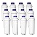 Produktbild AquaCrest AQK-11 Kompatibler Kaffeemaschinenwasserfilterersatz für DeLonghi DLSC002, SER3017 & 5513292811 - einschließlich Versionen der ECAM, ESAM, ETAM Serie (12)