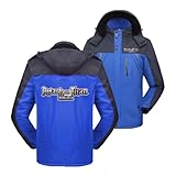 ■ Design: Die Regenjacke FüR Herren Mit Sherpa-Futter Und Dickem, Kuscheligem Eislauf-Oberteil Ist Mit Einer Abnehmbaren Kapuze Und Verstellbaren Klettverschluss-Manschetten Ausgestattet Befreie Deine HäNde