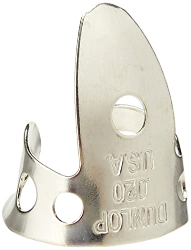 Image of Jim Dunlop 34R020 .020 Inch Nickel Silver Finger and Thumbpicks, 50-Pack