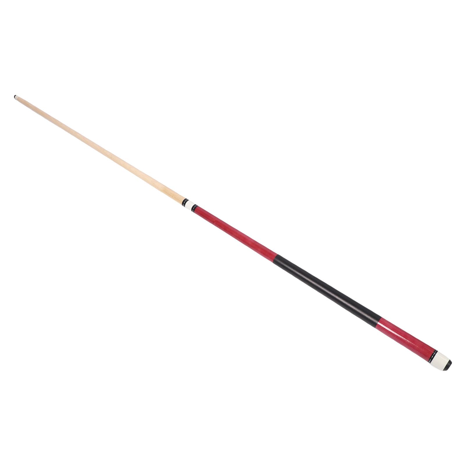Palo de Billar de Madera de Arce 1/2 con Punta de 13 Mm Billar Profesional de 2 Piezas para Control y Potencia Equilibrada en Juegos de Deportes de Mesa
