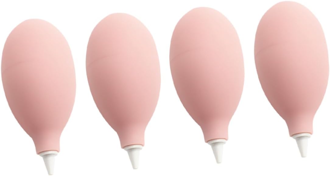 DOITOOL 4pcs Clean Blowing Balloon Compressed Air Duster for Camera Computer Lens Suction Bulb Suction Cleaner for Home Store