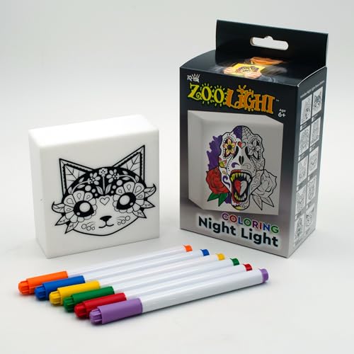 Kit artesanal iluminación nocturna para colorear gato