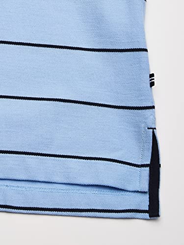 Nautica Men's Big and Tall Classic Short Sleeve Striped Polo Shirt3