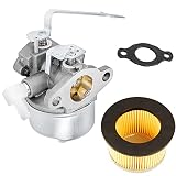 ZAMDOE Vergaser für Tecumseh 631921 632284 631070A 631074 631245 631820 632284 H25 H30 H35 H40 Motoren Hipper Shredder Tiller Generator Schneefräse, mit 30727 30604 Luftfilter