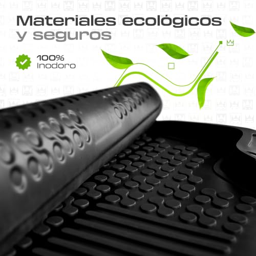 Alfombrillas Renault Trafic III M MOTOS de goma para evitar suciedad y resbalones 5