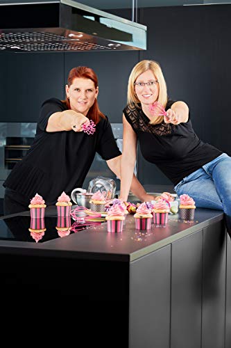 Rösle Pink Charity Edition Whisk 18/10 Stainless Steel Pink Silicone Temperature Resistant Up To 220 °C Dishwasher Safe Length 27 Cm 27 X 6.5 X 6.5 Cm #TOP5