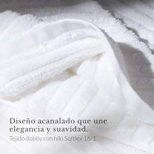 Juego de toallas de baño de algodón turco con suavidad extra y máxima absorción Meadow 3