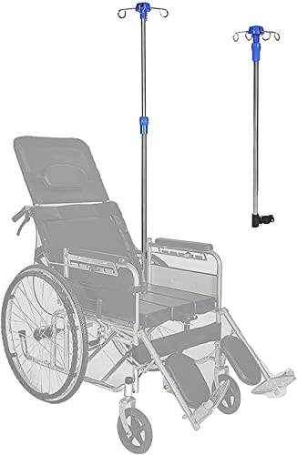 XWGX Portasueros for Silla de Ruedas Soporte de infusión Especial for discapacitados Soporte for Accesorios de Silla de Ruedas for hospitales y familias Cover