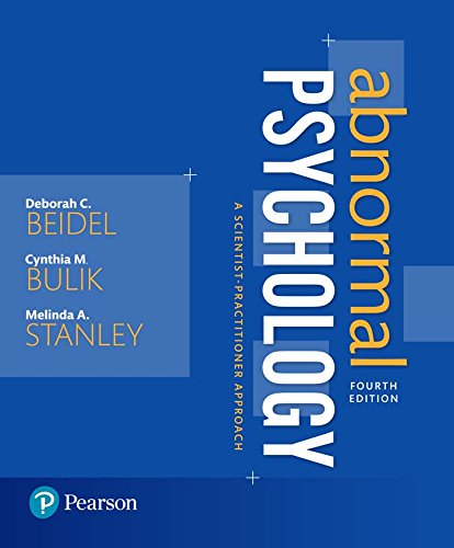Abnormal Psychology: A Scientist-Practitioner Approach (2-downloads)
