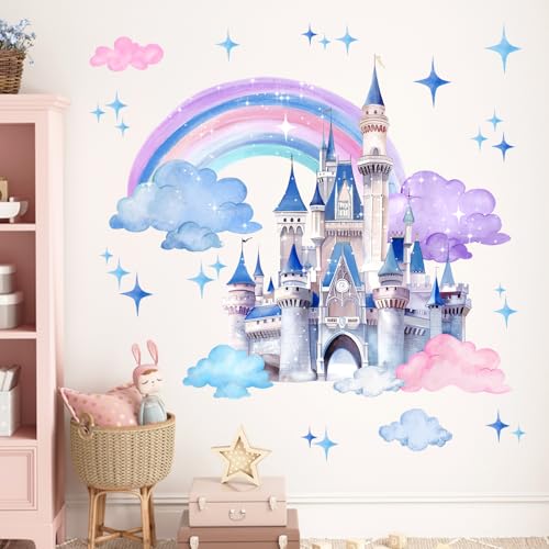 Vinilo decorativo Yovkky Castillo Princesa 35 x 12 pulgadas miniatura 5