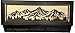 Bellewood Designs Mountain Scene Gun Concealment Decor - Handcrafted Wooden Gun Cabinets - Gun Shelf Hidden Storage for Rifles, Shotguns, & Handguns - Quick Access Hidden Wall Safe