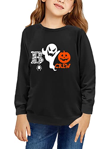 Image of Remimi Kids Halloween Sweatshirt Long Sleeve Thanksgiving Tops 3-14 Years