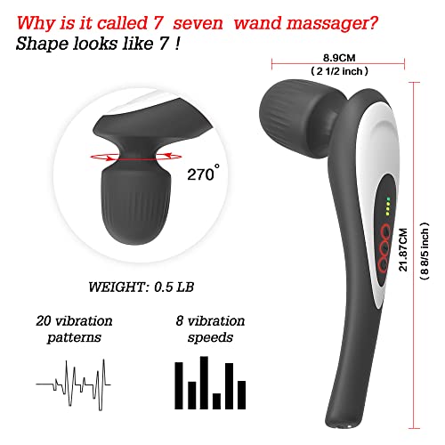 Mtlvys Handheld Personal Vibrating Massager - Cordless Electric Muscle Massager thumb #3