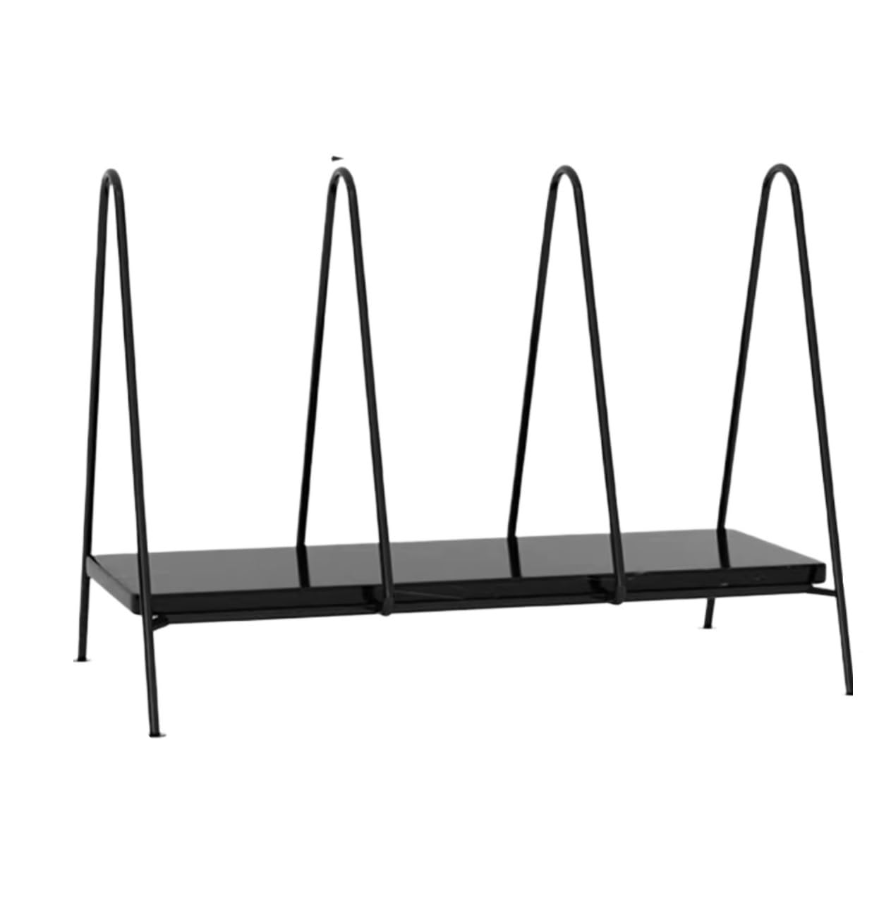 Organizer per Dischi Espositore Porta Dischi in Vinile for Scaffale Multimediale, Organizzazione di Libri E Riviste Soggiorno Ufficio