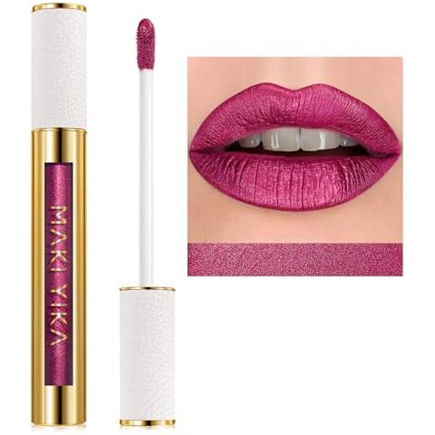MAKI YIKA Metallic Lipstick BR02 Cover