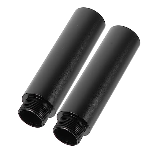 LOLIPPYY 2pezzi Supporto Per Microfono Di Estensione Tubo Di Estensione Per Supporto Per Microfono Per Rack Per in Metallo Di