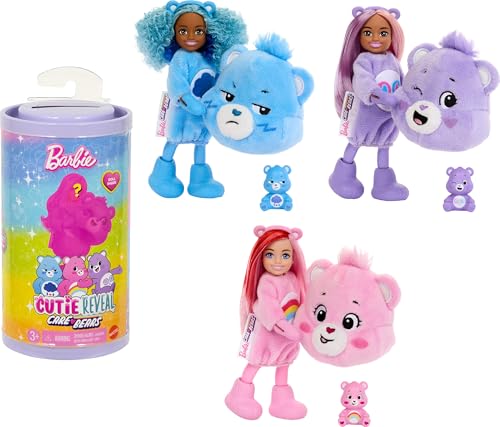 Barbie Cutie Reveal Care Bears Doll