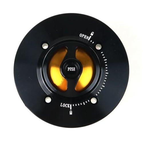 Bouchon de réservoir d'essence en alu or pour moto Ninja et Versys