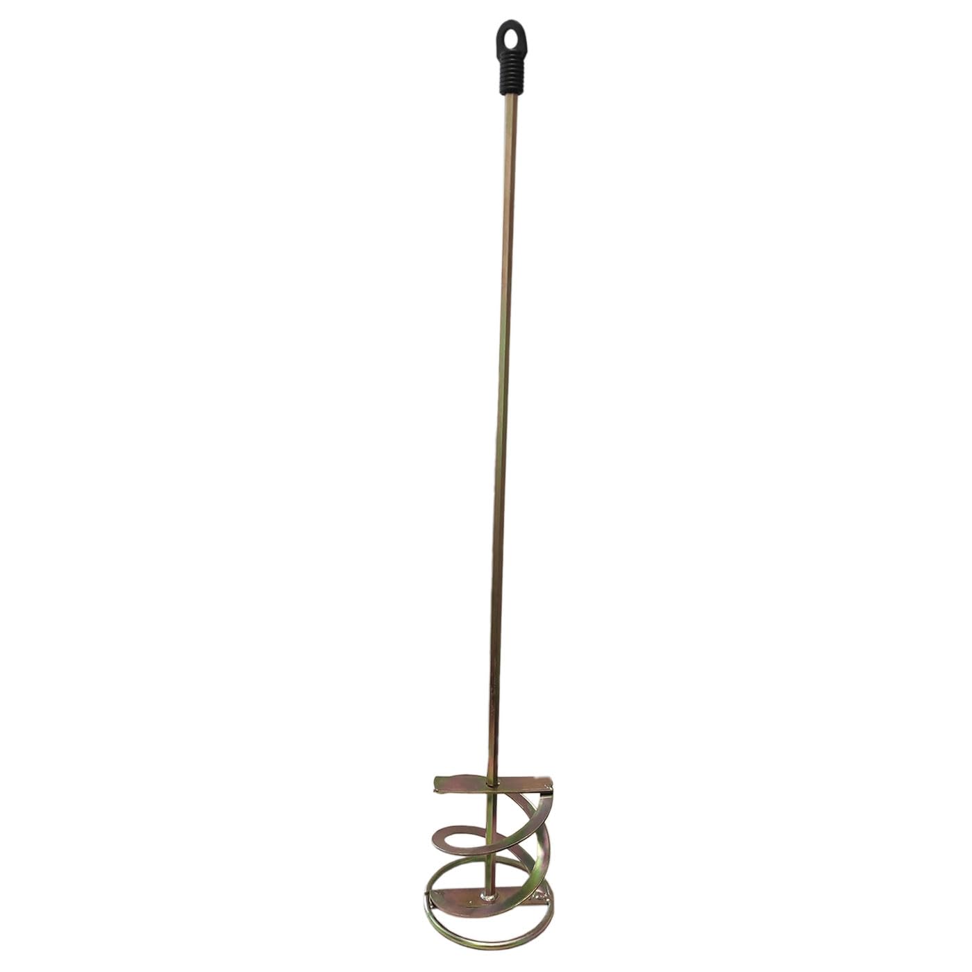 AC - Varilla Mezcladora de Pintura y Yeso 600 x 100 mm - Hierro Resistente - Accesorio para Batidora de Mortero - Mezclador para Obra - 400 g