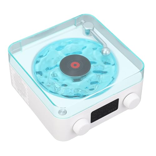 Altavoz Bluetooth vintage con sonido 360 y ruido blanco retro