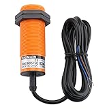 Baomain Capacitive Proximity Sensor, Cylindrical M30 Plastic, Sn 15 mm, 220V, NC Contacts, Cable 2 mm, 2-wire BMC-M30S-15AC