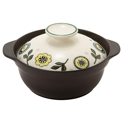 TAMAKI 土鍋 サーマテック 2-3人用 クッカ 直径27.1×奥行23.1×高さ14.5cm IH・直火・電子レンジ・オーブン対応 T-781661