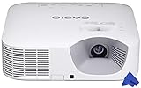 Casio XJ-V110W LED WXGA Projector + PSC Lens Cloth (3,500 Lumens)