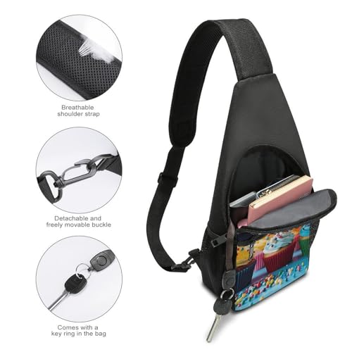 Bolso deportivo tipo bandolera para senderismo miniatura 4