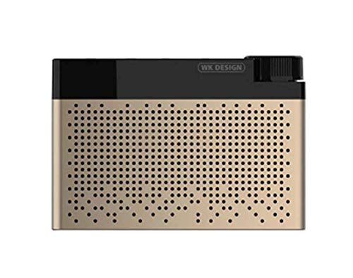 Haut-parleur sans fil Bluetooth Loud Gold de haute qualité portable
