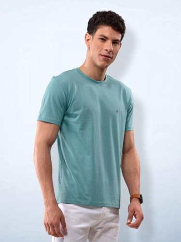 Image of Lux Nitro Cotton Round Neck T-Shirt for Men | Half Sleeve | Regular Fit | Comfortable Everyday Casual Wear