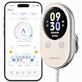 SOMNDEEP Contactless Smart Sleep Tracker, Non-Wearable 60GHz Radar Sleep Wellness Monitor, Bedside Sleep...