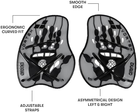Arena 95232-51 Vortex Evolution Hand Paddle, Medium (Multicolor)