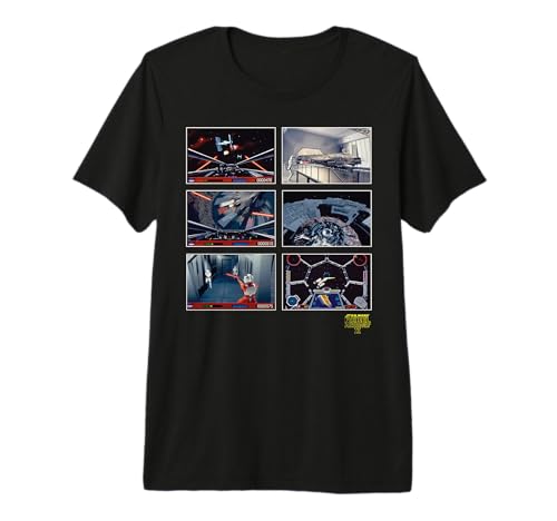 T-shirt Star Wars Rebel Assault II imprimé geek gamer vêtement coton vintage rétro science-fiction