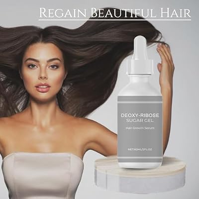 Deoxyribose Sugar Gel Hair Growth, Deoxy Ribose Sugar For Hair strengthen, Suitable for both men and women. 2pcs