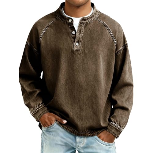 Chemise Henley homme coupe ample pour en finir avec les vêtements trop serrés en été
