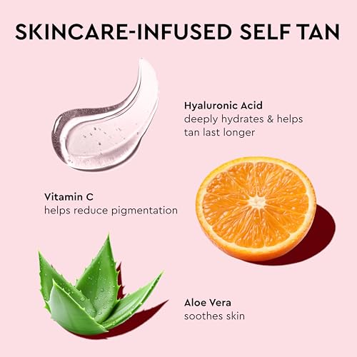 Image of Tanologist Extra Dark Self Tan Mousse, Clear Self-Tanning Mousse, Streak-Free, Natural Glow, No Fake Tan Smell Or Orange Tone, Long Lasting, Clean Ingredients, 6.76 fl. oz /200 ml Bottle