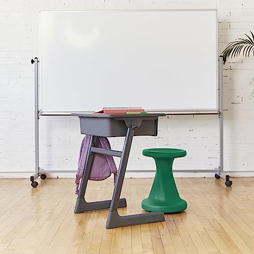 Image of ECR4Kids Twist Wobble Stool, 18in Seat Height, Active Seating, Green