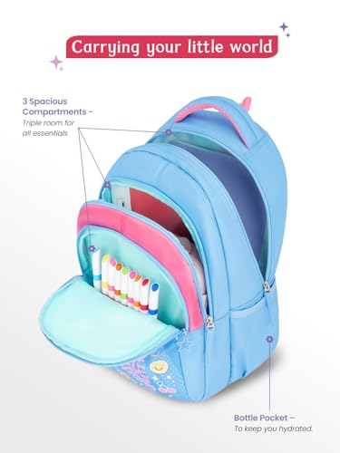 Image of Genie 15 inch Laptop Backpack for Women & Girls | Spacious Office, College & Travel Bag | Water Resistant, Multi-Compartment with Padded Laptop Sleeve