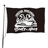 Prestige Worldwide Flag Boats 3x5 Feet Banner,Funny Poster UV Resistance Fading & Durable Man Cave...